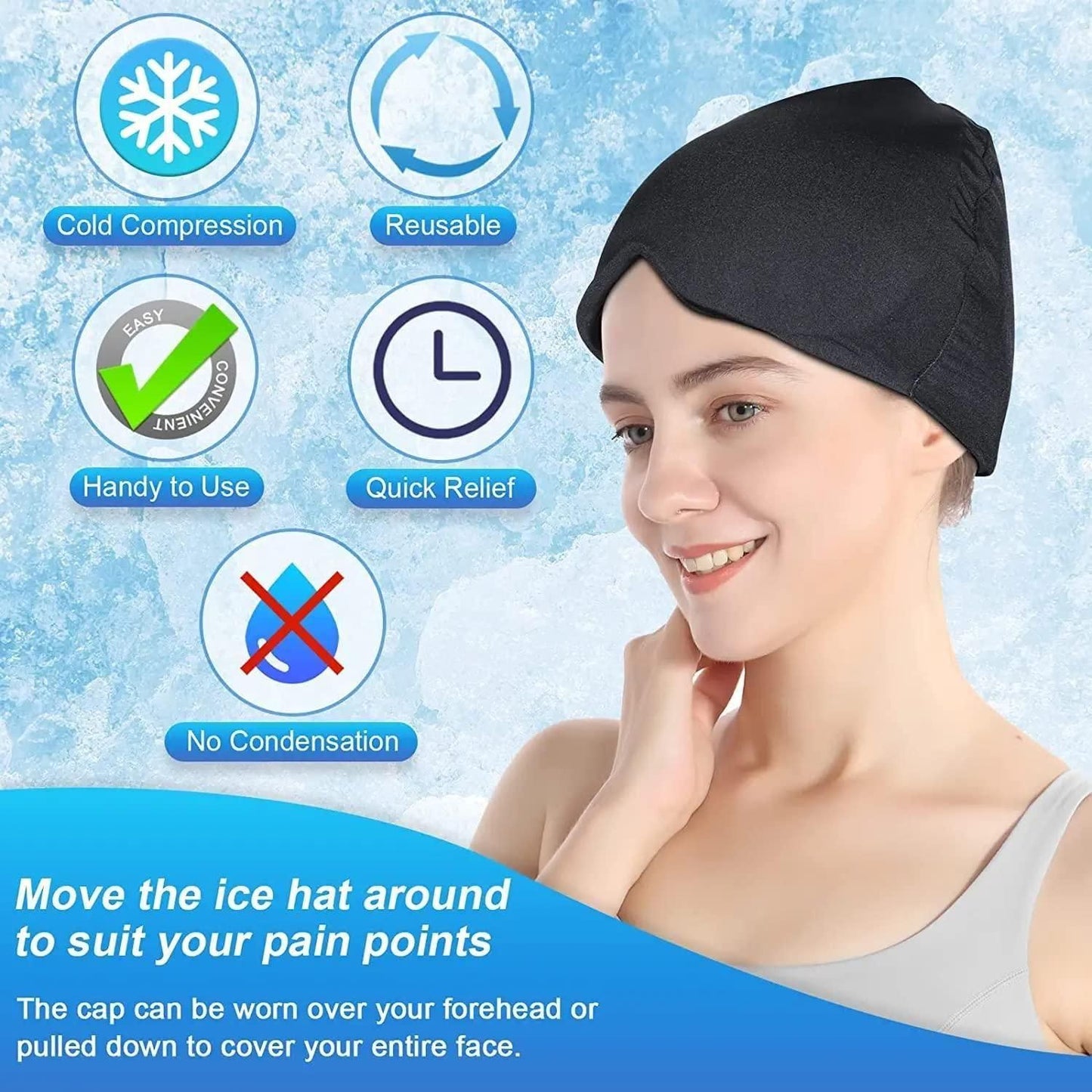 TGS MigraEase Cooling Relief Cap™