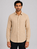 HACKETT LONDON - Full Sleeved Linen Shirt