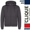 Clique Unisex Stockholm Full Zip Hoodie