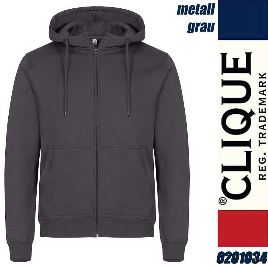 Clique Unisex Stockholm Full Zip Hoodie