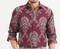 RARE RABBIT Printed Regular Fit Shirt