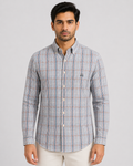 Brook Brothers Regular Fitted Oxford Checked Sport Shirt